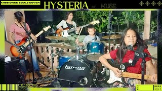 Hysteria by Muse  Missioned Souls  a family band cover [upl. by Appledorf]