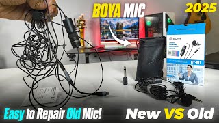 boya bym1 mic unboxing use in type c mobile 202⁴ 🤩  best mic for youtube videos under 1000 [upl. by Imogene45]