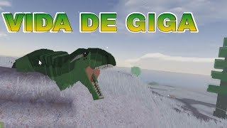 PRIMEVAL EARTH VIDA DE GIGAROBLOX [upl. by Eirtemed]