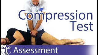 Compression Test  Sidelying Compression  Sacroiliac Joint Provocation [upl. by Sinnek709]