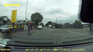 Bredbury roundabout Ashton road towards Denton exiting the roundabout [upl. by Yar]