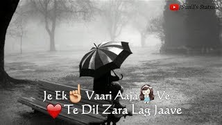 Baarish  Bilal Saeed  Latest WhatsApp Status Video  By Sunils Status [upl. by Tory501]