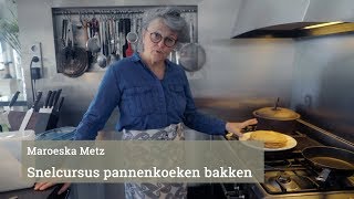 Snelcursus pannenkoeken bakken [upl. by Idnem]