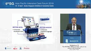 SGANZICS 2019 The ROTEM  TEG is normal  why is my patient still bleeding [upl. by Tserrof]