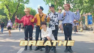 KPOP IN PUBLIC CHALLENGE AB6IX 에이비식스 BREATHE Dance cover by MS Crew from Vietnam [upl. by Nnayelhsa]