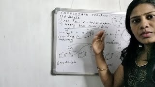 Cannizzaro ReactionCannizzaro reaction with example best explain in Marathi Chemistry [upl. by Llezom929]