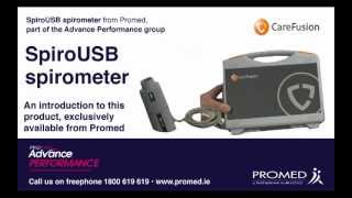 Promed SpiroUSB spirometermp4 [upl. by Nauqahs]