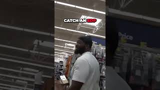 Jidion chases a predator in Walmart 😂 shorts [upl. by Letrice672]