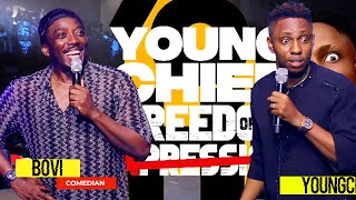 Like Father Like son 😂  Bovi x YoungChief full Performance  Freedom of Xpression 2024 [upl. by Ttelracs704]