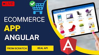 Ecommerce Application In Angular From Scratch  Angular Project  angular tutorial for beginners [upl. by Blaire]