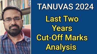 TANUVAS 2024  Last 2 years CutOff Marks Analysis  B V Sc Admission [upl. by Zolner]