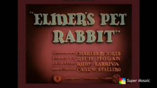 Elmers Pet Rabbit 1941 EU 1995 Turner Dubbed Version [upl. by Yddet]