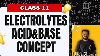 IONIC EQUILIBRIUM  Arrhenius and Brønsted–Lowry acid–base theory  Class 11th Chemistry  class11 [upl. by Natalee174]