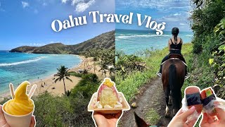 Hawaii Travel Vlog  5 days in Oahu [upl. by Rebmetpes]