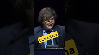 MILEI SOBRE LA PARTIDA DEL EX MINISTRO DE SALUD GINEZ GONZÁLEZ Y CUARENTENA noticias tv [upl. by Yolande]