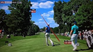 Golf TrackMan Tracer Compilation  World Golf ChampionshipsBridgestone Invitational 2016 [upl. by Nortal]