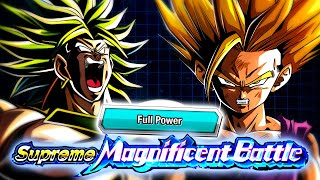 FULL POWER vs SSJ2 GOHAN Supreme Magnificent Battle Dokkan Battle [upl. by Yasdnil549]