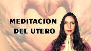 💜MEDITACION UTERO 💜 ¡Maravillosa meditación guiada 10 minutos SANACION DE UTERO [upl. by Nara]