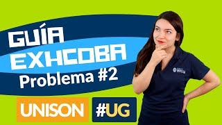 Guía EXHCOBA UNISON  UG  UGTO  Reactivo 2  Curso examen de admisión  UNISON UGTO [upl. by Ecyrb]