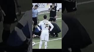 Ronaldo Broke His Leg 🔥☠️  football edits shorts fyp [upl. by Grannia]