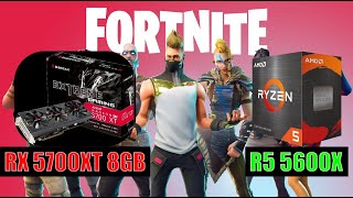 RYZEN 5 5600X  RX 5700XT 8GB  FORTNITE Competitive Settings 1080p [upl. by Guy]