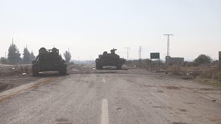 Syrian insurgents claim capture of four towns government forces reclaim some territory [upl. by Anertal]