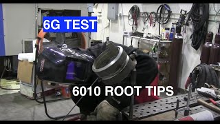 6g Pipe Welding Test 6010 Root Pass [upl. by Allit]