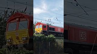 66144 passes through Flitwick from Toton North Yard to Cricklewood Curve Jn 14924 [upl. by Erle]