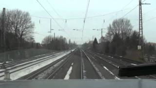 Führerstandsmitfahrt von Langwedel nach BremenHBF 2 Cabdrive to BremenHBF [upl. by Selry984]