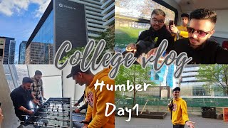 My First Day at College  Best College in Toronto 🇨🇦  Humber college [upl. by Zoldi184]