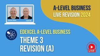 Theme 3 Revision A  Edexcel ALevel Business Revision for 2024 [upl. by Tonry209]