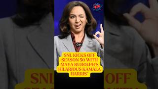 SNL Kicks Off Season 50 with Maya Rudolph’s Hilarious Kamala Harris [upl. by Halehs462]