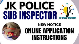 JKSSB NEW UPDATE II JKP SUBINSPECTOR 669 VACANCIES ONLINE APPLICATION INSTRUCTIONS II jkpsi [upl. by Jedlicka]