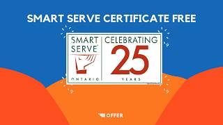 HOW TO GET SMART SERVE CERTIFICATION EXAM FOR FREE  OFFER  SMART SERVE CERTIFICATE CANADA [upl. by Ahsiuq]