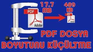 PROGRAMSIZ PDF DOSYA BOYUTU KUCULTME 2021 [upl. by Eelessej560]