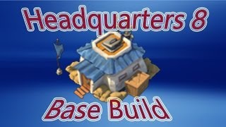 Amazing Headquarters 8 Base Layout  Boom Beach  Solid Defence [upl. by Inama33]