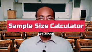 Sample size calculator [upl. by Nadeau]