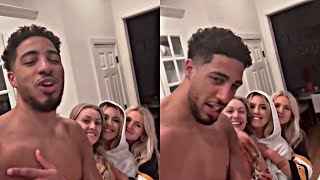 TYRESE HALIBURTON GETS CAUGHT BAGGING 34 SNOW BUNNIES AFTER COMING BACK FROM THE CLUB AT 3AM… [upl. by Tavy]