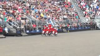 Edinburgh Tattoo 2013 bike section [upl. by Xylon]