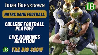 College Football Playoff  Final Rankings Reaction [upl. by Whiting855]