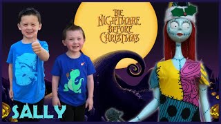 Sally Nightmare Before Christmas Animatronic  Unbox and Setup Gemmy Christmas Animated Sally 🎀🎄 [upl. by Nylirak]