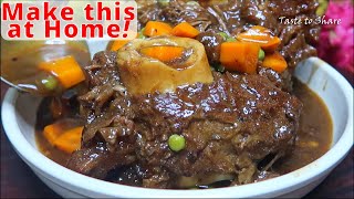 Best Beef Shank Cooking Method❗ Beef Shank  Fall off the Bone 💯✅ Flavorful Beef Shank Dish [upl. by Cad256]