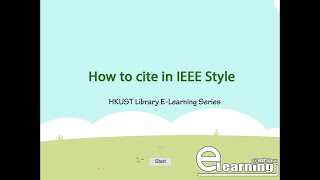 How to cite in IEEE Style [upl. by Goodyear]