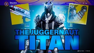 THE JUGGERNAUT TITAN BUILD IS HERE IceFall Mantle  Sweet Business  Destiny 2 Beyond Light [upl. by Atikihs855]