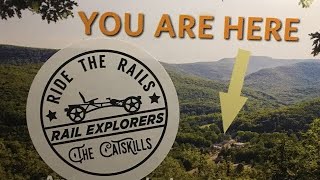 Our Rail Explorers Catskills NY adventure [upl. by Ilenay]