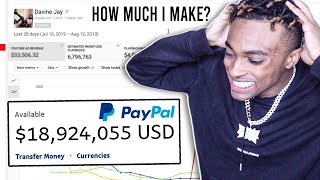 HOW MUCH MONEY I MAKE FROM YOUTUBE last 30 days EXPOSED [upl. by Leafar363]