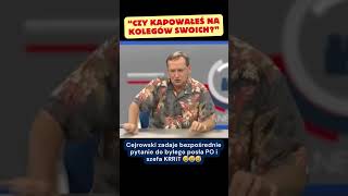 Cejrowski zadaje proste pytanie do byłego prezesa TVP polityka polskapolityka humor viralshorts [upl. by Clower]