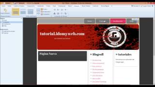 Tutorial crear web artisteer 4 para JOOMLA [upl. by Grossman]