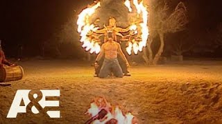 Criss Angel Mindfreak Exclusive Look Into Burning Man  AampE [upl. by Sholley]