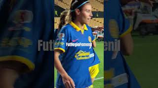 Sarah Luebbert de América Femenil futbol americafemenil ligamxfemenil [upl. by Niraa884]